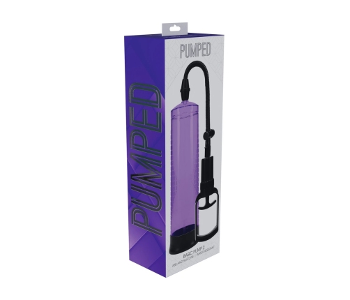 Shots Pumped Basic 2 Intimate Vacuum System Purple Waterproof