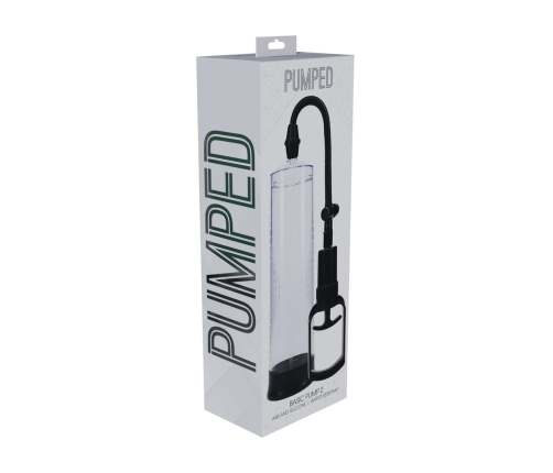 Pumped Basic Pump 2 Transparent Water-Resistant Vacuum System