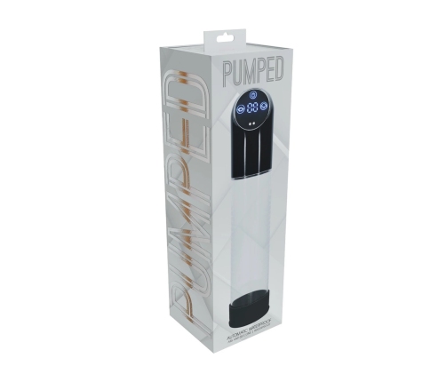 Pumped Automatic Intimate Pump Black - Silicone Sleeve, Waterproof
