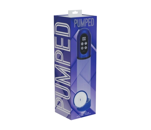 Shots Engage Automatic Waterproof Enhancement Device Metallic Blue