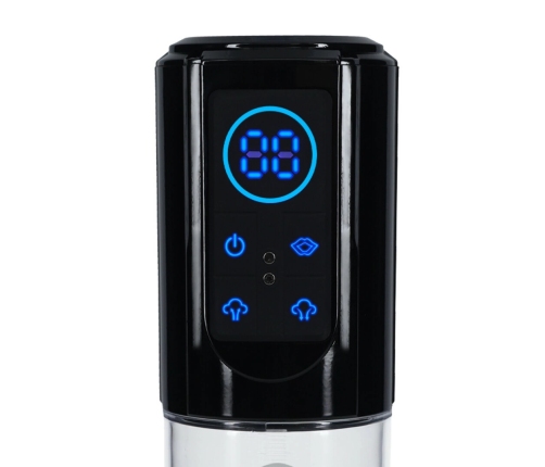 MegaLift Automatic Intimate Vacuum Pump Black Waterproof Silicone