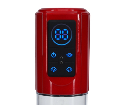 MegaLift Automatic Intimate Vacuum System Metallic Red Waterproof