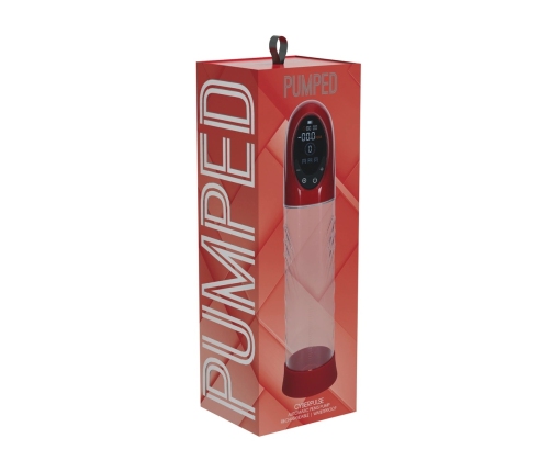 CyberPulse Automatic Intimate Enhancement System Metallic Red Waterproof
