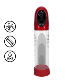 CyberPulse Automatic Intimate Enhancement System Metallic Red Waterproof