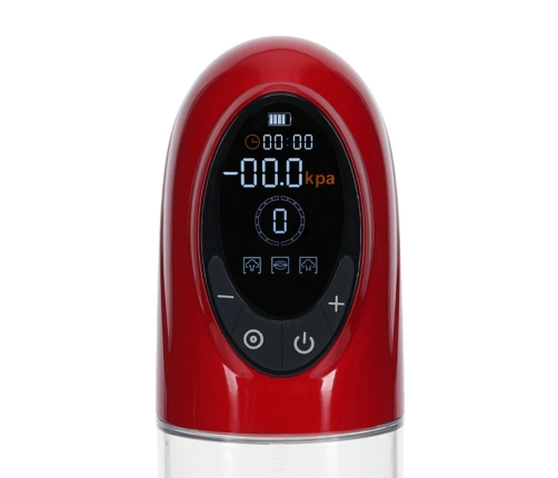 CyberPulse Automatic Intimate Enhancement System Metallic Red Waterproof