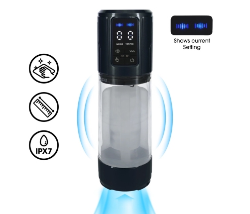 Shots UltraLift Automatic Vacuum Enhancement Device Gun Metal Waterproof