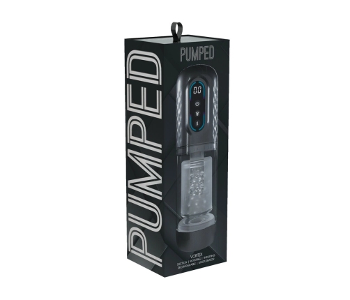 Vortex Gun Metal Intimate Machine with Suction, Rotation & Thrusting