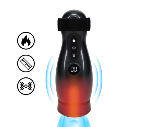 Virtuo Suction & Vibration Intimate Device with Phone Mount Gun Metal