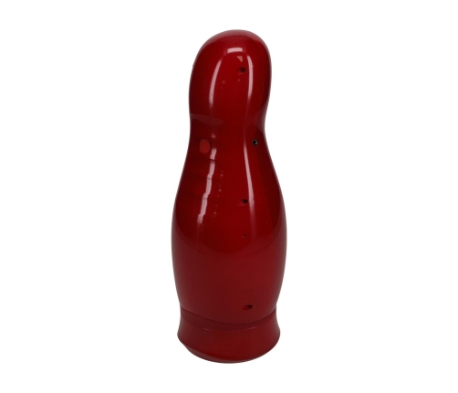 Virtuo Metallic Red Suction & Vibration Intimate Device with Phone Holder