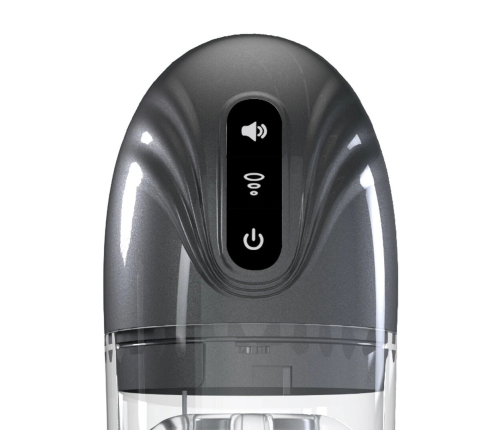 Shots SonicPull Suction & Vibration Intimate Machine Gun Metal Multimedia