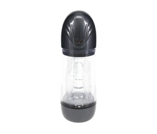 Shots SonicPull Suction & Vibration Intimate Machine Gun Metal Multimedia