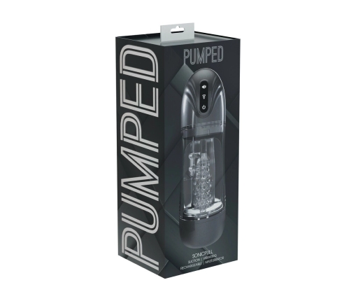 Shots SonicPull Suction & Vibration Intimate Machine Gun Metal Multimedia