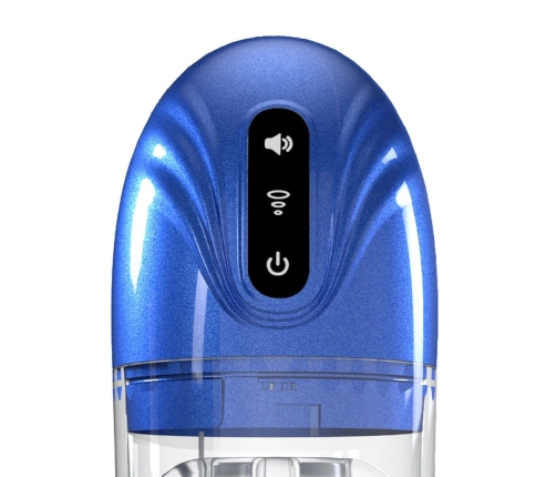 SonicPull Metallic Blue Suction & Vibration Intimate Device Multimedia