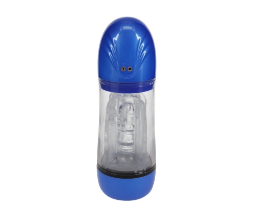 SonicPull Metallic Blue Suction & Vibration Intimate Device Multimedia
