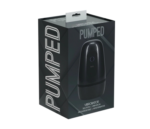 Pulsar Vibrobator Intimate Pump Gun Metal - Suction & Vibration System