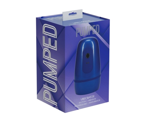 Pulsar Vibrobator Intimate Device Metallic Blue with Suction & Vibration
