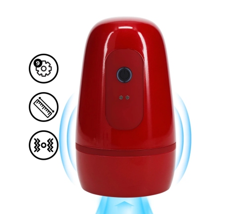 Pulsar Vibrobator Metallic Red Intimate Pressure & Vibration Device