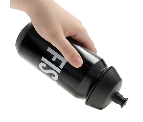 POWDER LUBE Black Travel Bottle 500 ml - Reusable Mixing Bottle