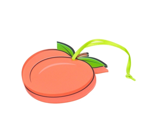Shots Festive Ornament Peach - Decorative Holiday Accessory, Limited Edition