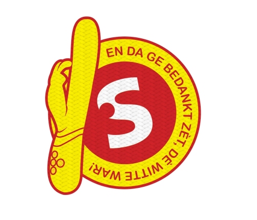 Shots Woven Fabric Badge - Customizable Carnival Patch