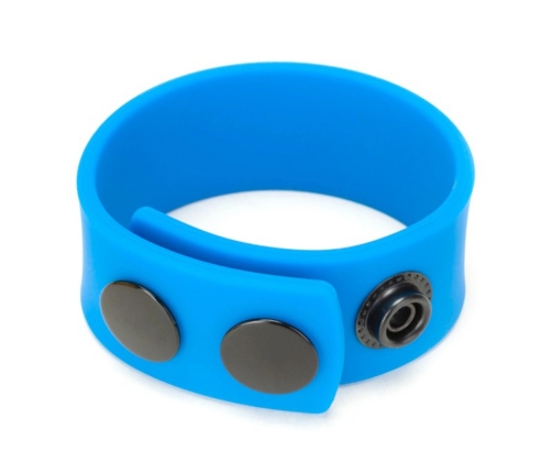 Silicone Cock Strap - Dark Blue