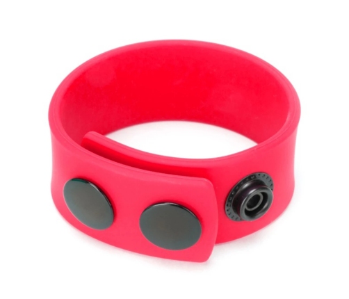 Silicone Cock Strap - Red