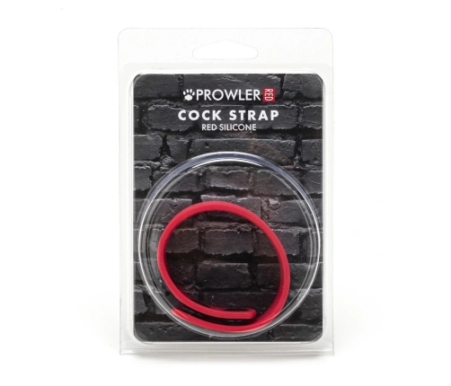 Silicone Cock Strap - Red
