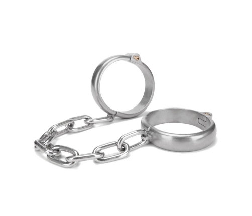 Heavy Duty Ankle Cuffs - Silver