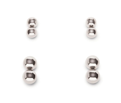 Magnetic Orbs - 4 Pair Set - Silver Magnetic Orbs - 4 Pair Set - Silver