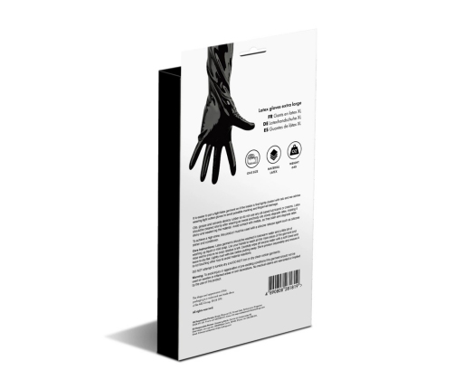 Latex Gloves - X Large - Black