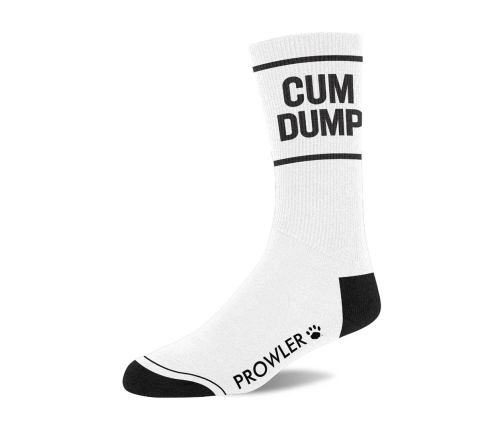 Cum Dump Socks - White/Black
