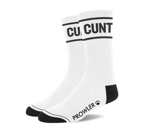 Cunt Socks - White/Black