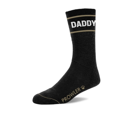 Daddy Socks - Black/White