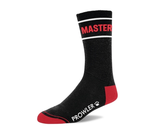 Master Socks - Black/Red