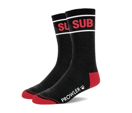 Sub Socks - Black/Red