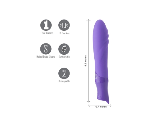 Margo Silicone Vibrator - 10-Mode Soft Touch Intimate Device