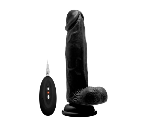 Vibrating Realistic Cock with Scrotum - 8 / 20 cm