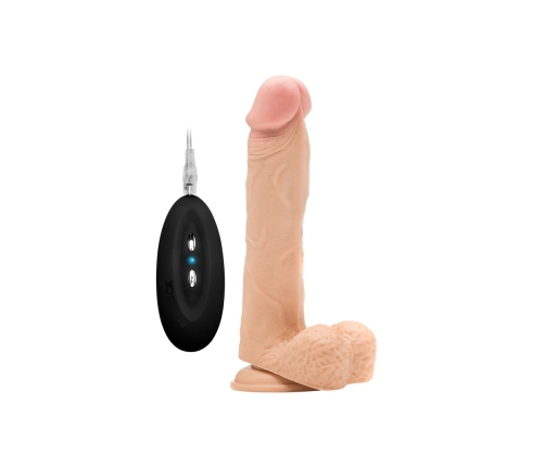 Vibrating Realistic Cock with Scrotum - 9 / 23 cm