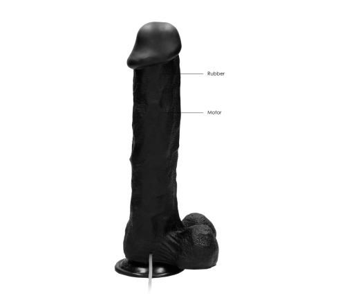 Vibrating Realistic Cock with Scrotum - 11 / 28 cm