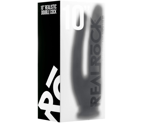 RealRock Double Model 10/25 cm Dual-Ended Anatomical System, Skin Tone