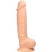 Silicone Dildo with Balls - 9 / 23 cm