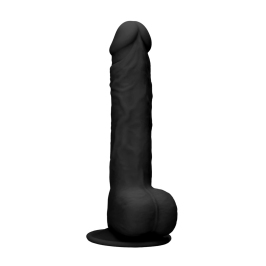 Silicone Dildo with Balls - 9 / 24 cm