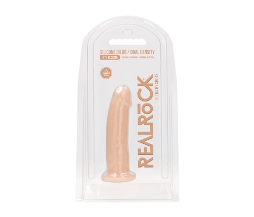 Silicone Dildo without Balls - 6 / 15 cm