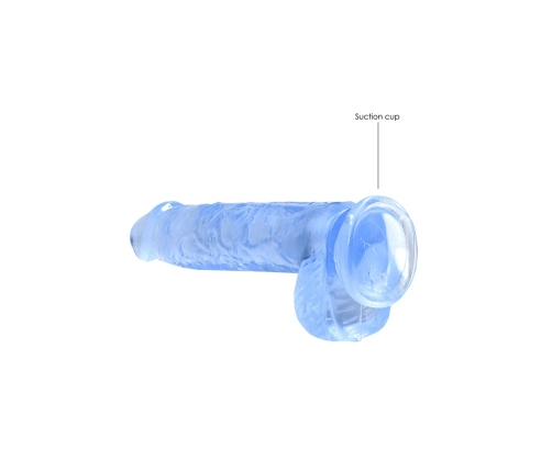 Realistic Dildo with Balls - 6 / 15 cm