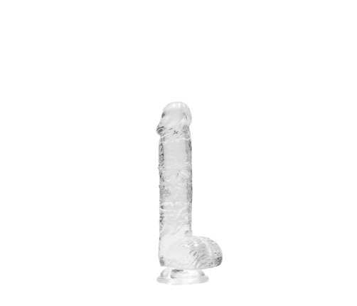 Realistic Dildo with Balls - 6 / 15 cm