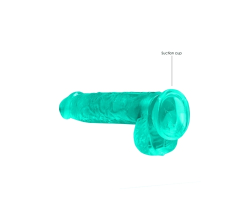 Realistic Dildo with Balls - 6 / 15 cm
