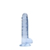 Realistic Dildo with Balls - 7 / 17 cm