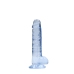 Realistic Dildo with Balls - 7 / 17 cm