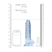Realistic Dildo with Balls - 7 / 17 cm