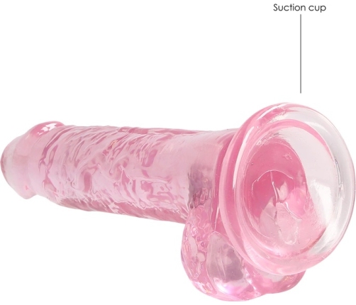 Realistic Dildo with Balls - 7 / 18 cm